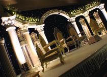 Curved Roman Arch Mandap Birmingham