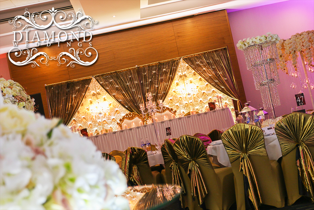 Velvet Crystal Studded Backdrop
